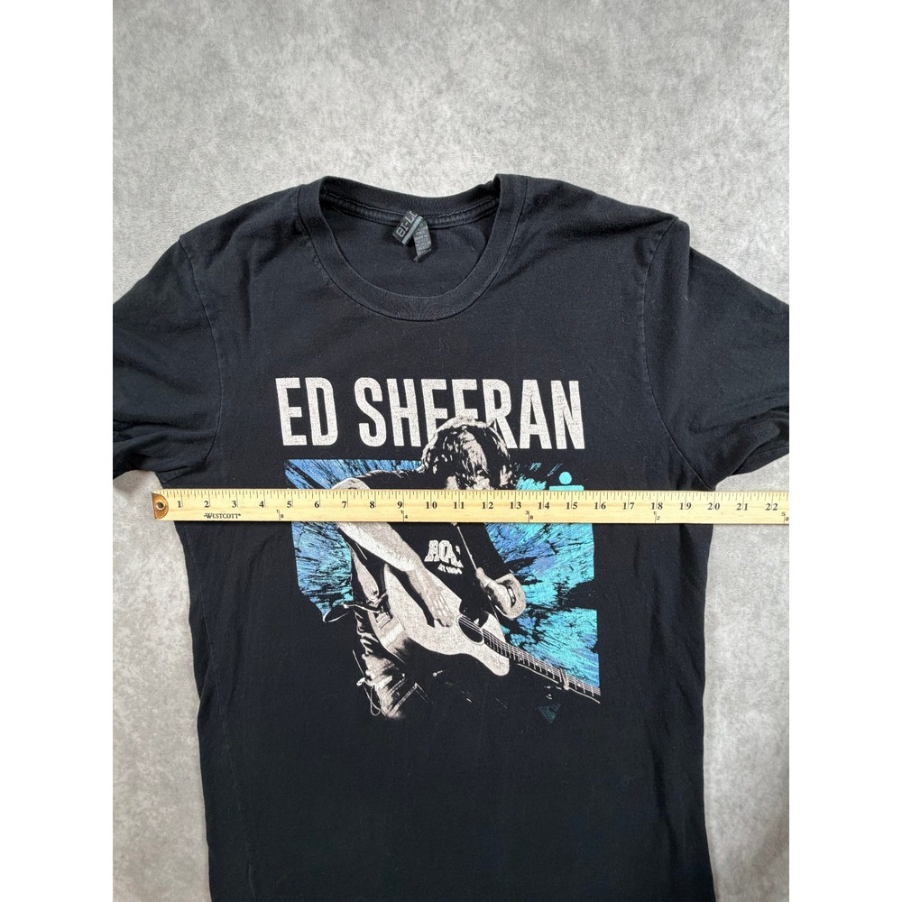 Ed Sheeran Mens Large T Shirt Black Divide World Tour 2018 Concert Graphic - Picture 8 of 9